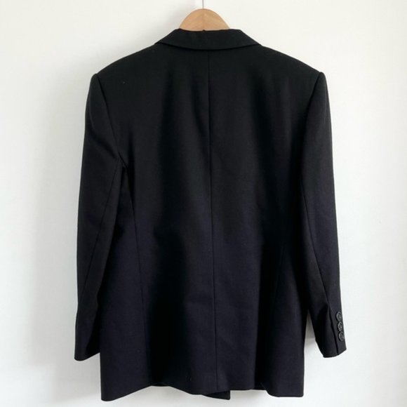 Vintage Double Breasted Wool Tailored Blazer - Picture 9 of 15